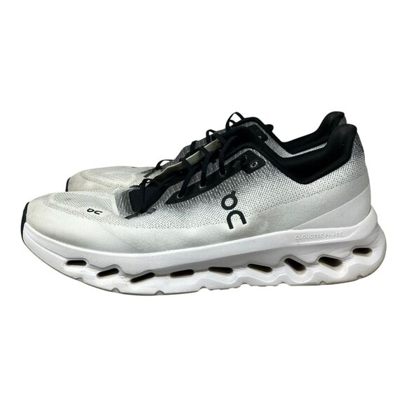 On Running Sneakers Mens 12 White Cloudtilt Black Cloud 3ME10101430 Activewear - Picture 6 of 13